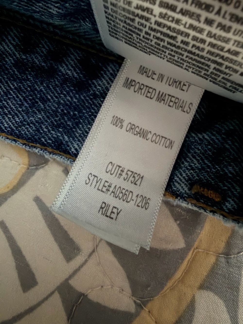 Agolde Riley High Rise Straight Leg Button Fly Denim Jeans, 28 - Picture 10 of 14